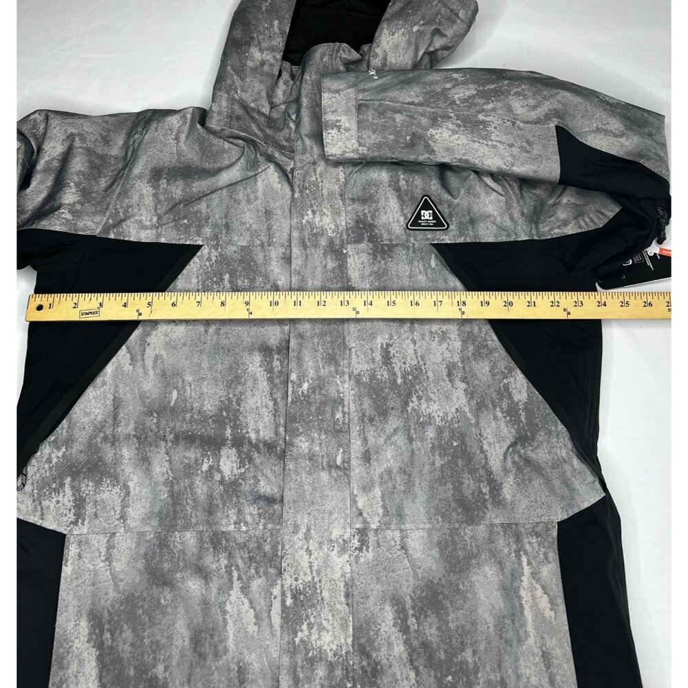 DC Command 45K Mens Jacket Sympatex Waterproof Hooded Gray/Black Size Medium - Picture 15 of 15